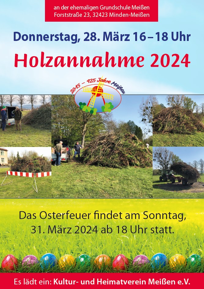Holzannahme 2024