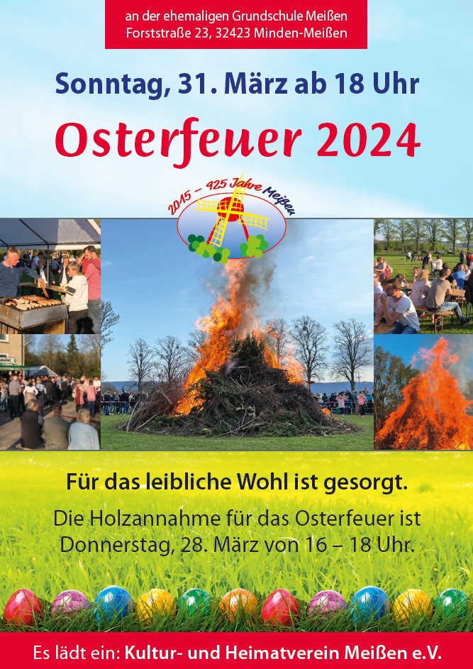 Osterfeuer 2024